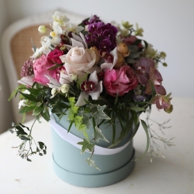 Spring Hat Box Flowers